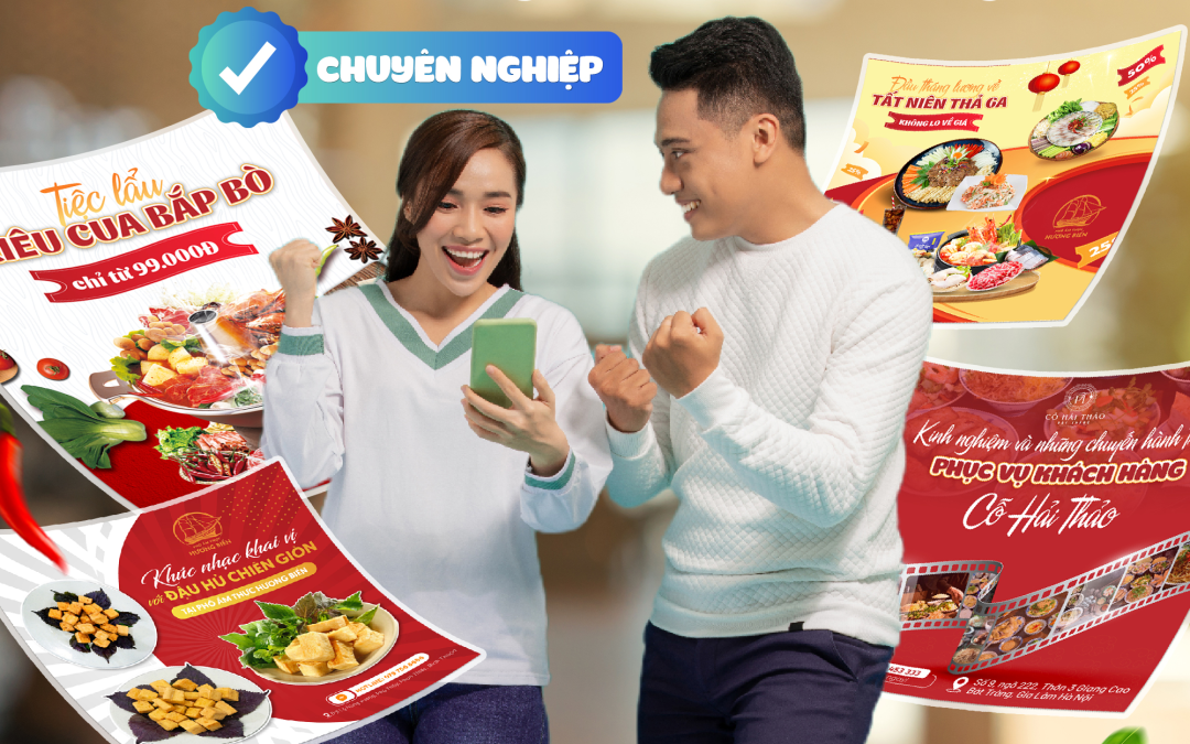 Tạo Sức Hút Cho Nhà Hàng của Bạn Với Fanpage Chuyên Nghiệp