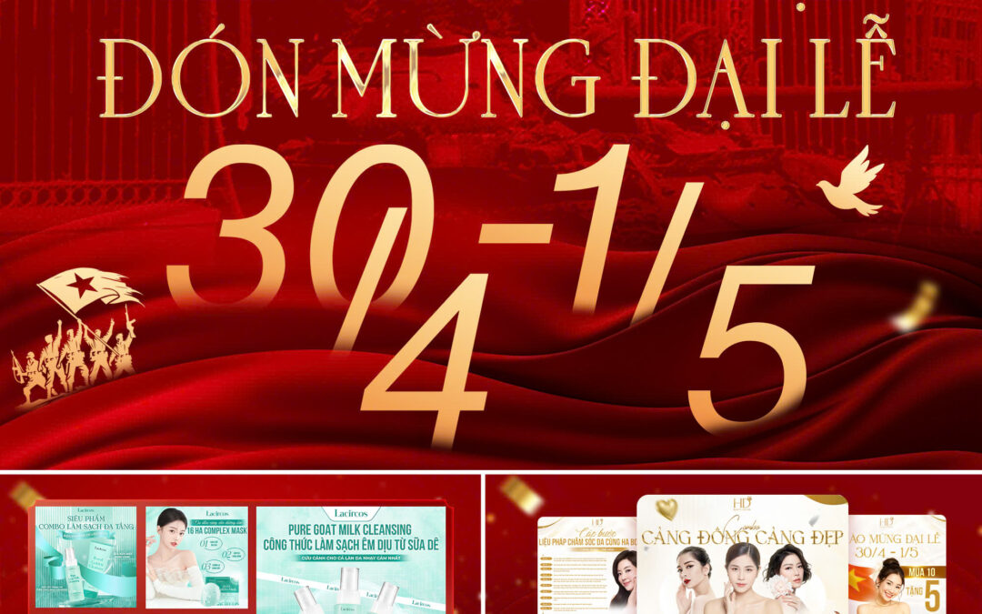 ĐÓN MỪNG ĐẠI LỄ 30/4 – 1/5 – TĂNG DOANH SỐ CÙNG HƯƠNG TRÀ