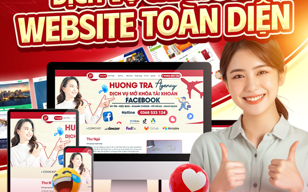 CÓ GÌ TRONG DỊCH VỤ CHĂM SÓC WEBSITE TOÀN DIỆN TẠI HƯƠNG TRÀ AGENCY?