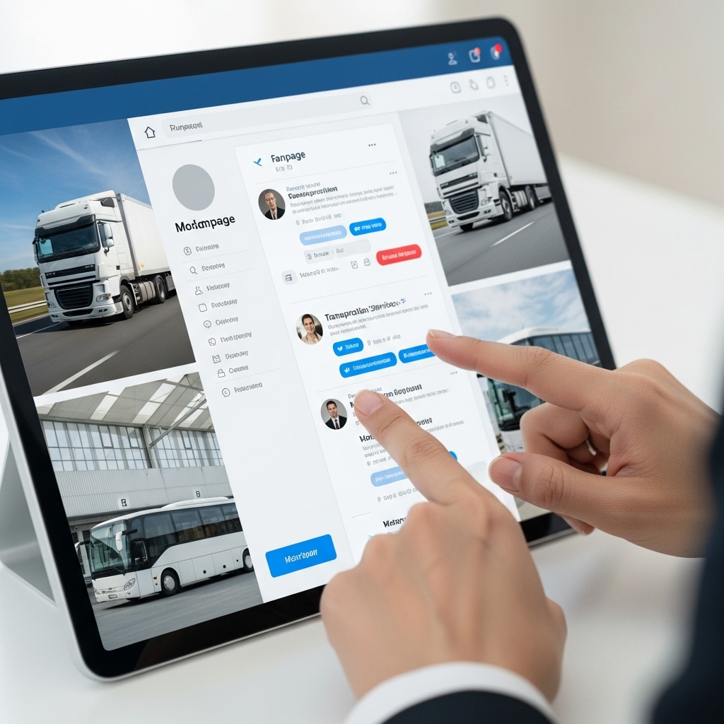 3. Quản lý & chăm sóc fanpage vận tải chuyên nghiệp